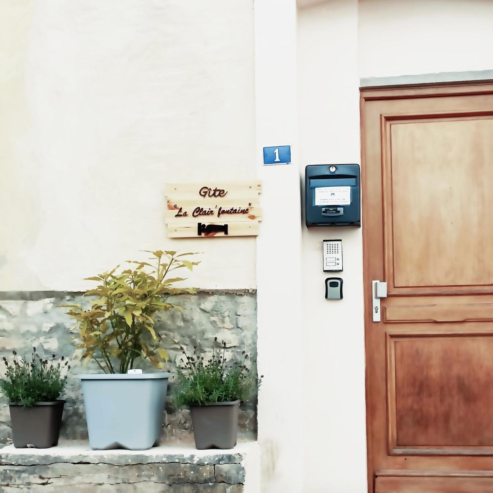 Ferienwohnung La Clair'Fontaine Clairvaux Exterior foto